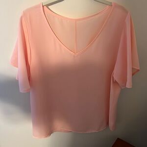 100 % Polyester Short Sleeve Top Size XL No Tag So Not Sure On Brand Of Shirt